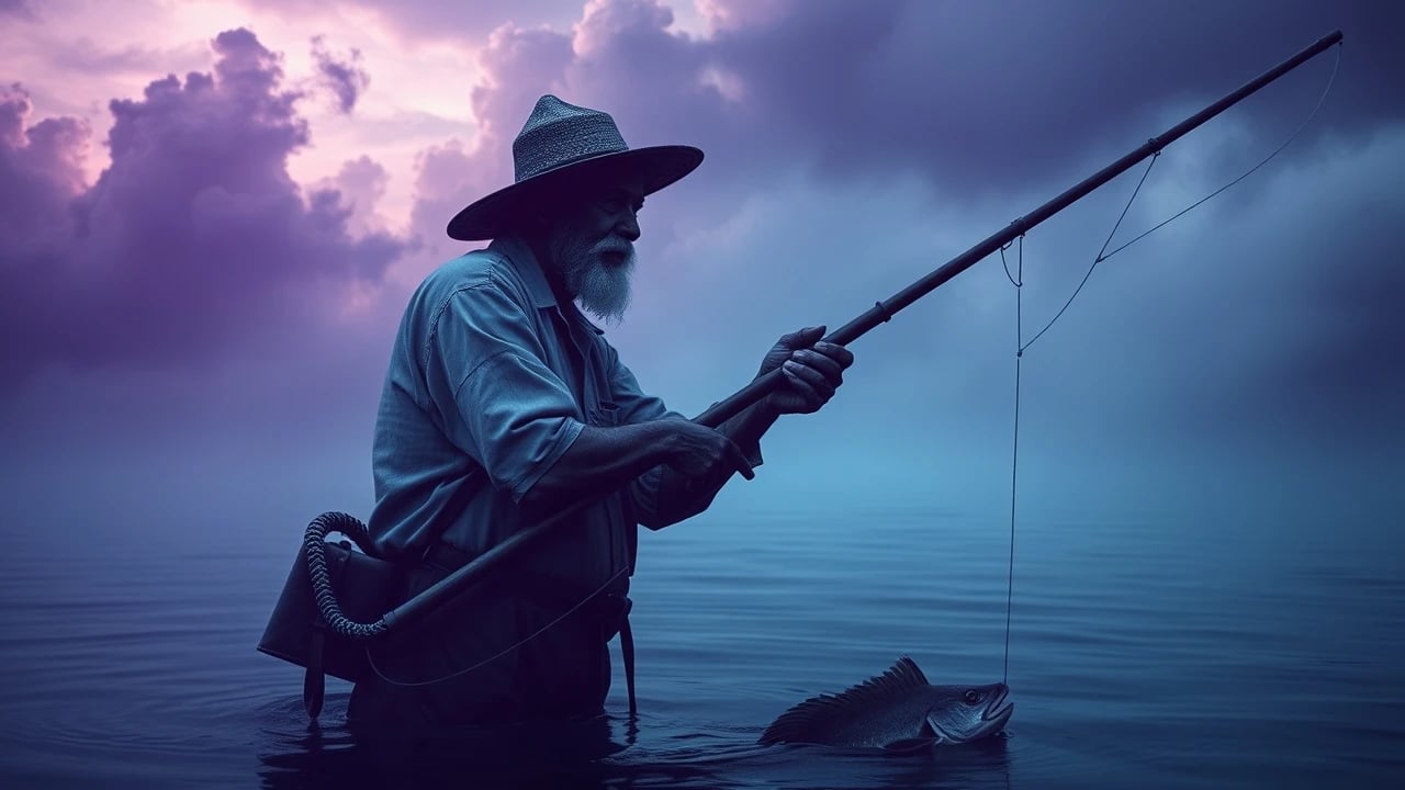 Symbolic dream image: Fisherman