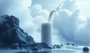 Milk dream symbol meaning - Symbol of nourishment, purity, and the longing for spiritual or emotional sustenance.