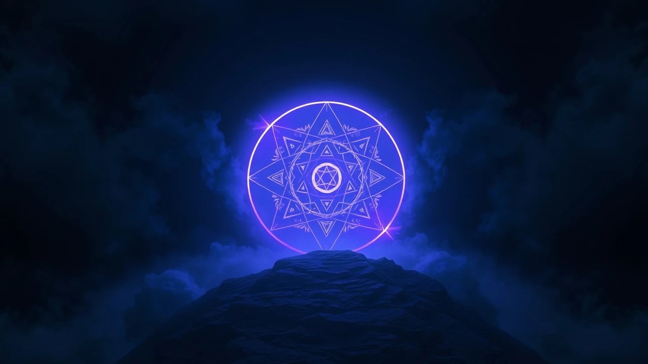 Symbolic dream image: Glowing Symbol