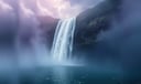 Waterfall dream symbol meaning - Symbol of emotional release, spiritual cleansing, and transformative power.