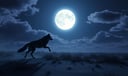 Coyote dream symbol meaning - Symbol of cunning, paradox, and transformation.