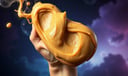 Peanut Butter dream symbol meaning - Symbol of comfort, nostalgia, and emotional entanglement.