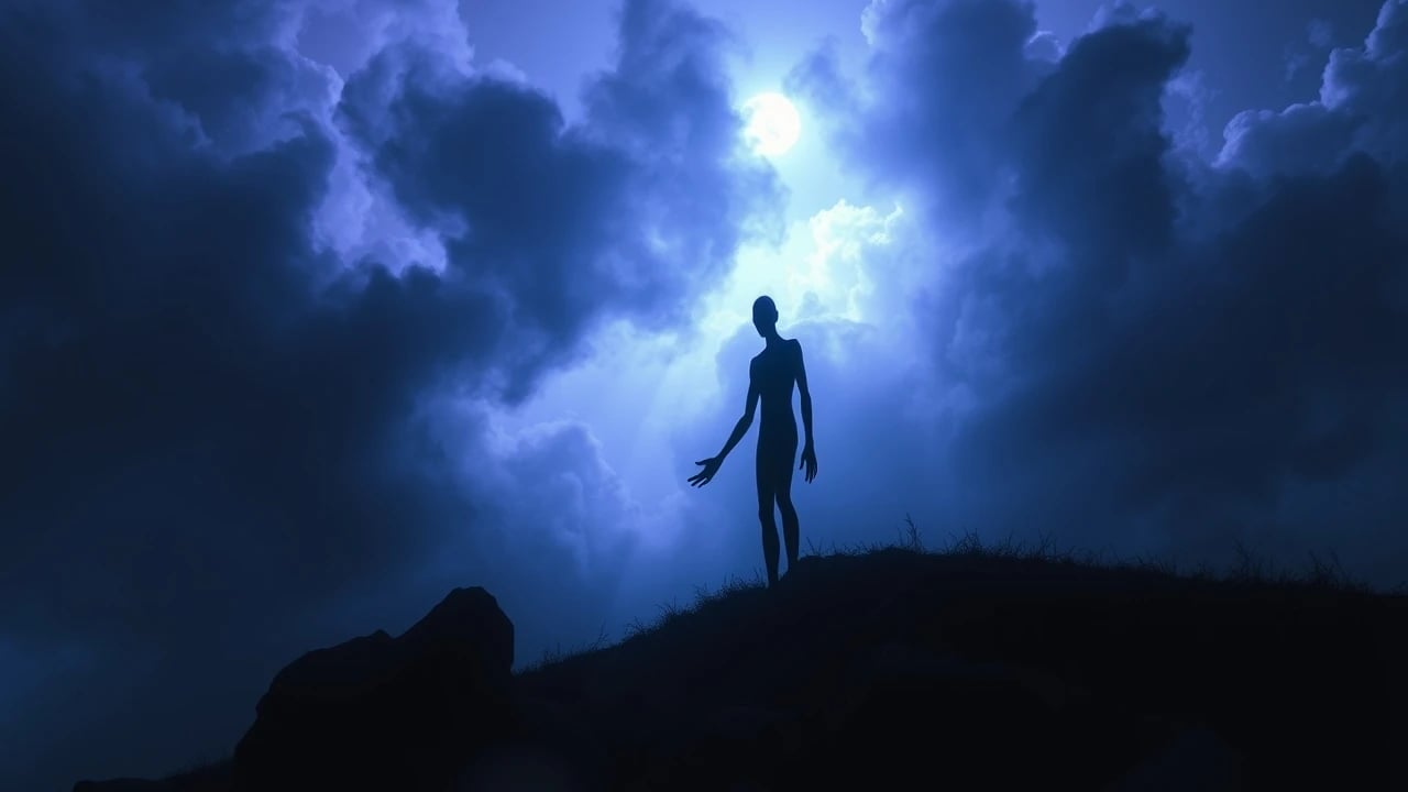 Symbolic dream image: Slenderman