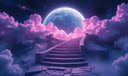Stair dream symbol meaning - Symbol of transition, ascent, and the search for higher meaning.