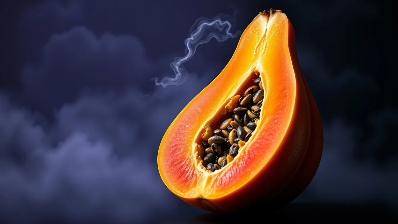 Symbolic dream image: Papaya