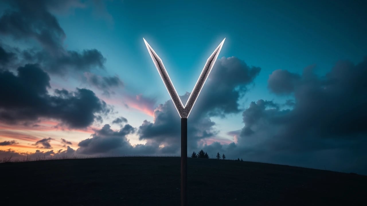 Symbolic dream image: Letter V