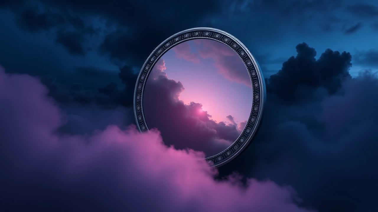 Illustration for No Reflection in the Mirror