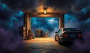 Garage dream symbol meaning - Symbol of storage, transition, and hidden potential.