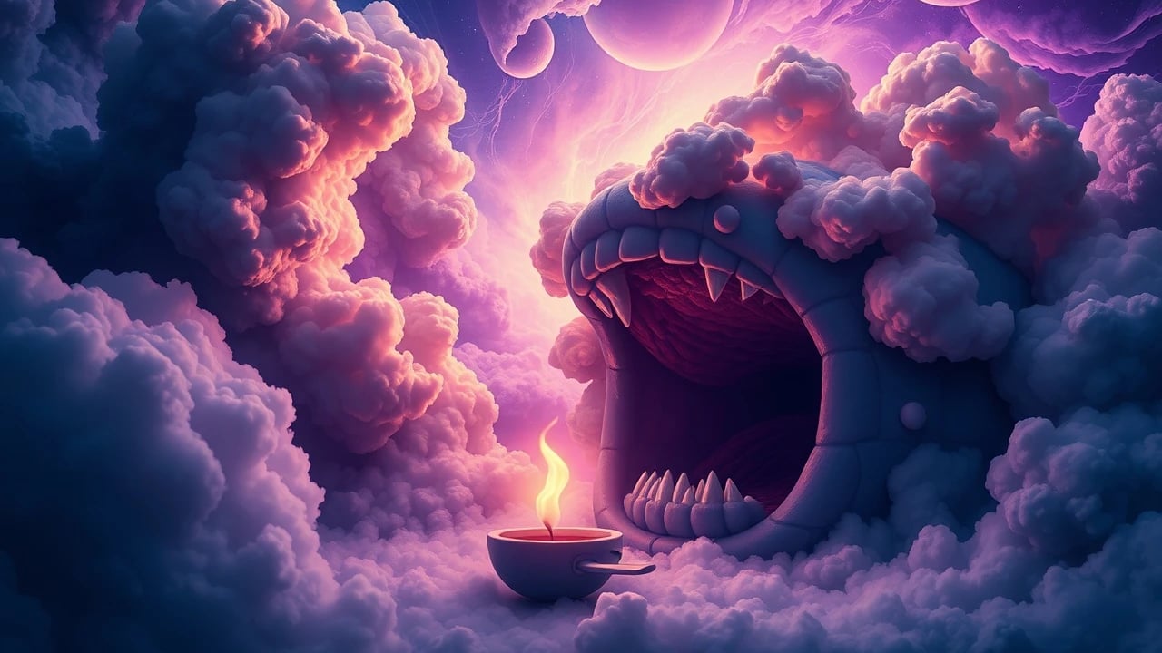 Symbolic dream image: Eating