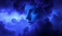 Face dream symbol meaning - Symbol of identity, self-recognition, and the masks we wear.