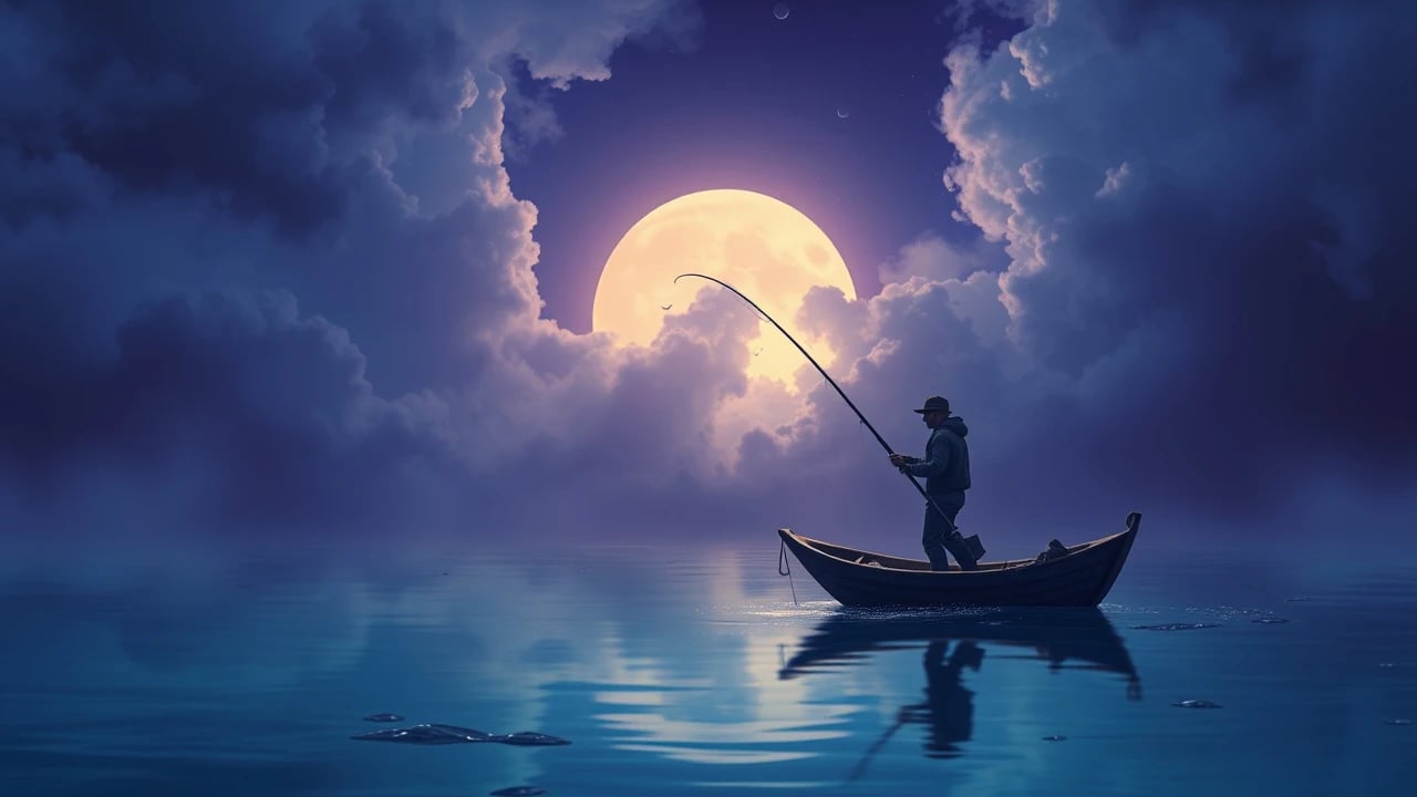 Symbolic dream image: Fishing