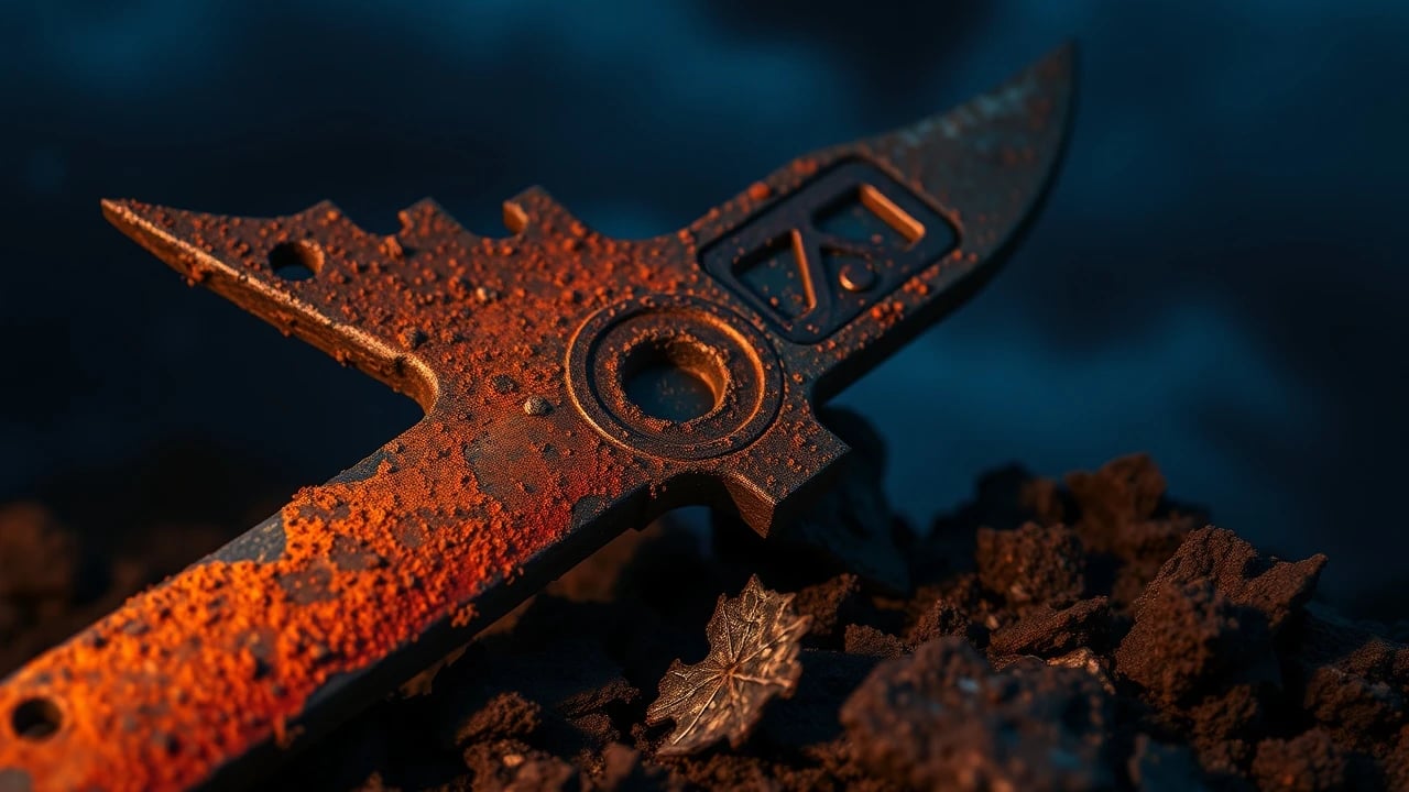 Symbolic dream image: Rust