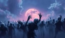 Zombie dream symbol meaning - Symbol of spiritual dormancy, unconscious compulsion, and loss of self.