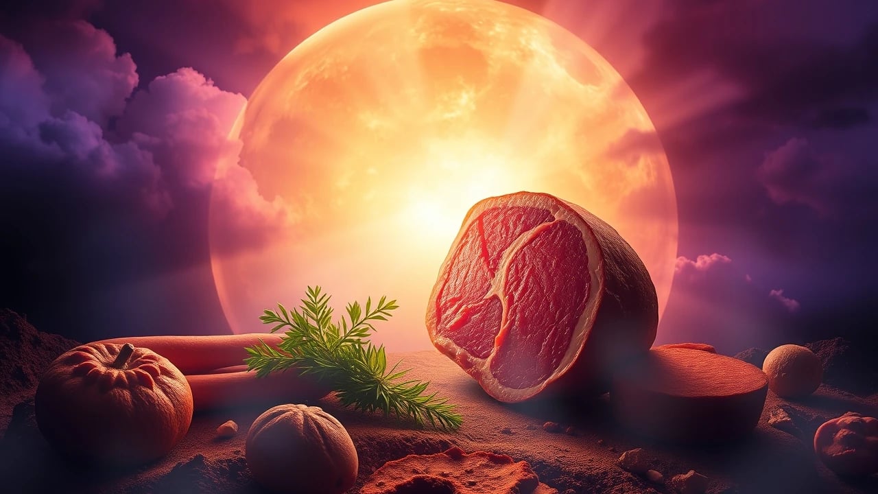 Symbolic dream image: Meat