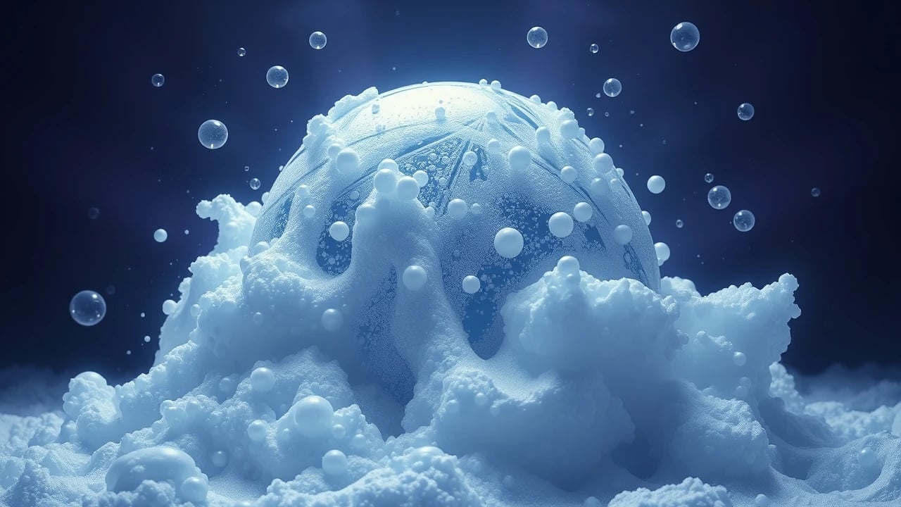 Symbolic dream image: Foam