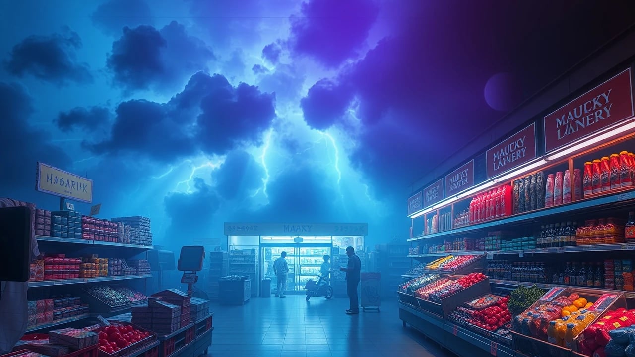 Symbolic dream image: Supermarket