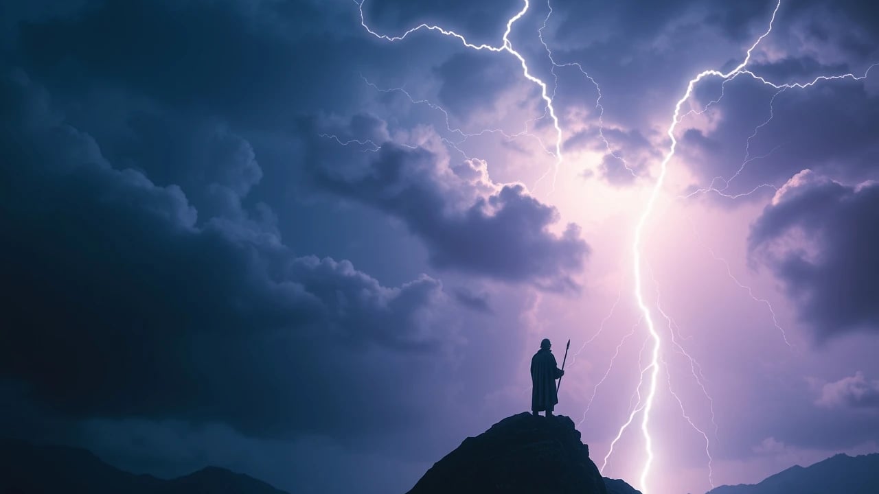 Symbolic dream image: Moses