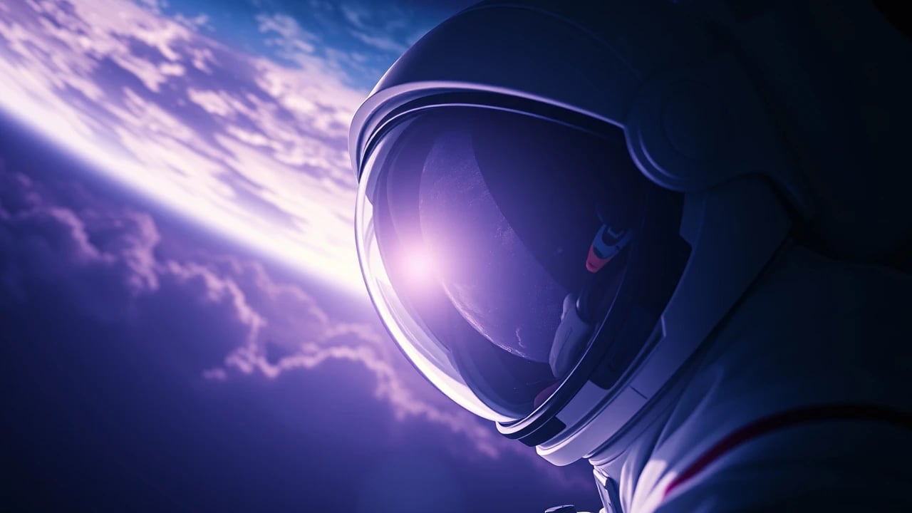 Symbolic dream image: Astronaut