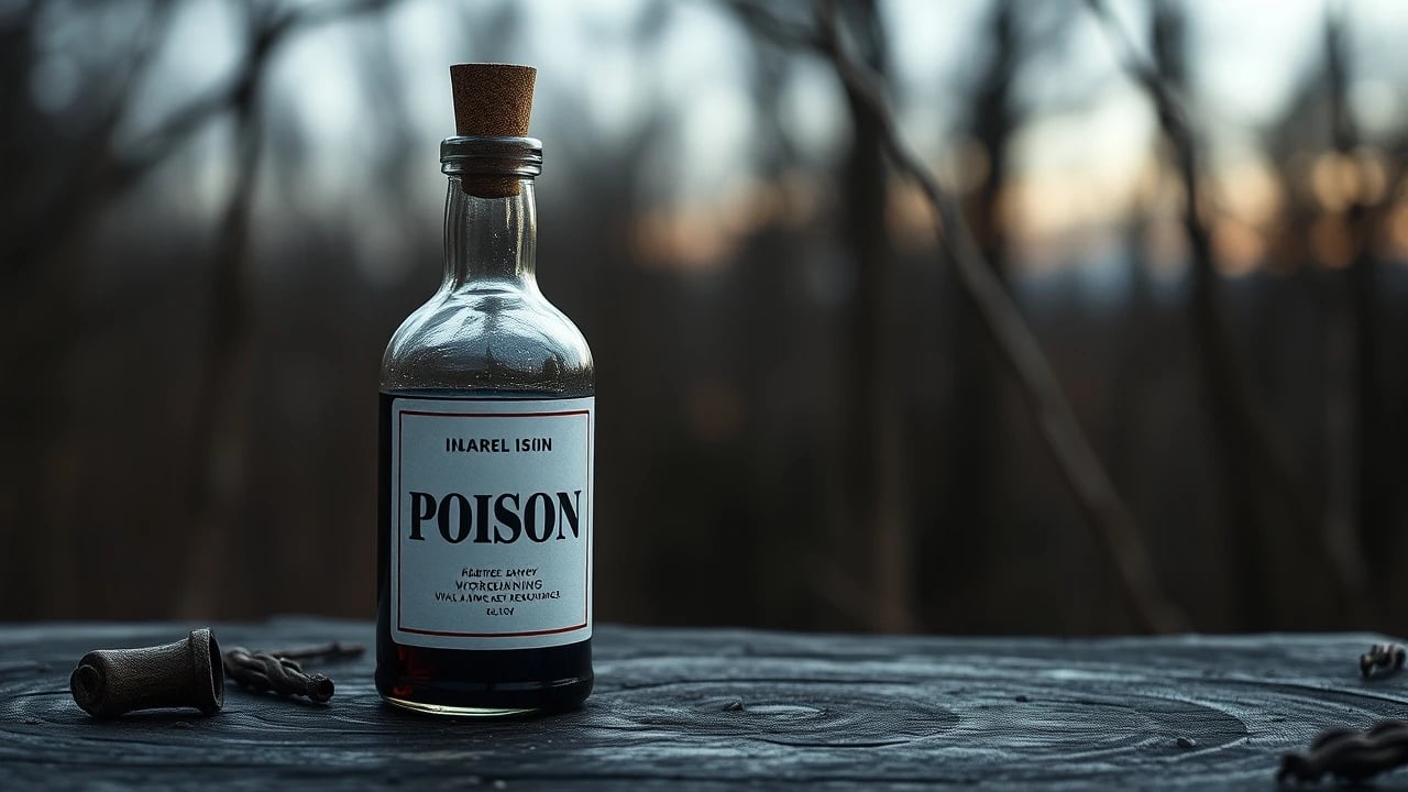 Symbolic dream image: Poison
