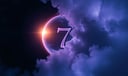 Number 7 dream symbol meaning - Symbol of mystical completion, spiritual ascent, and inner integration.