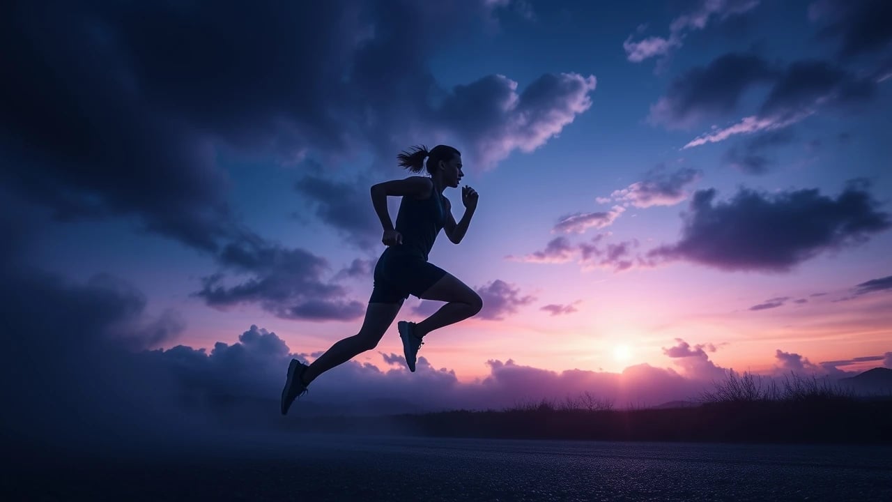 Symbolic dream image: Running