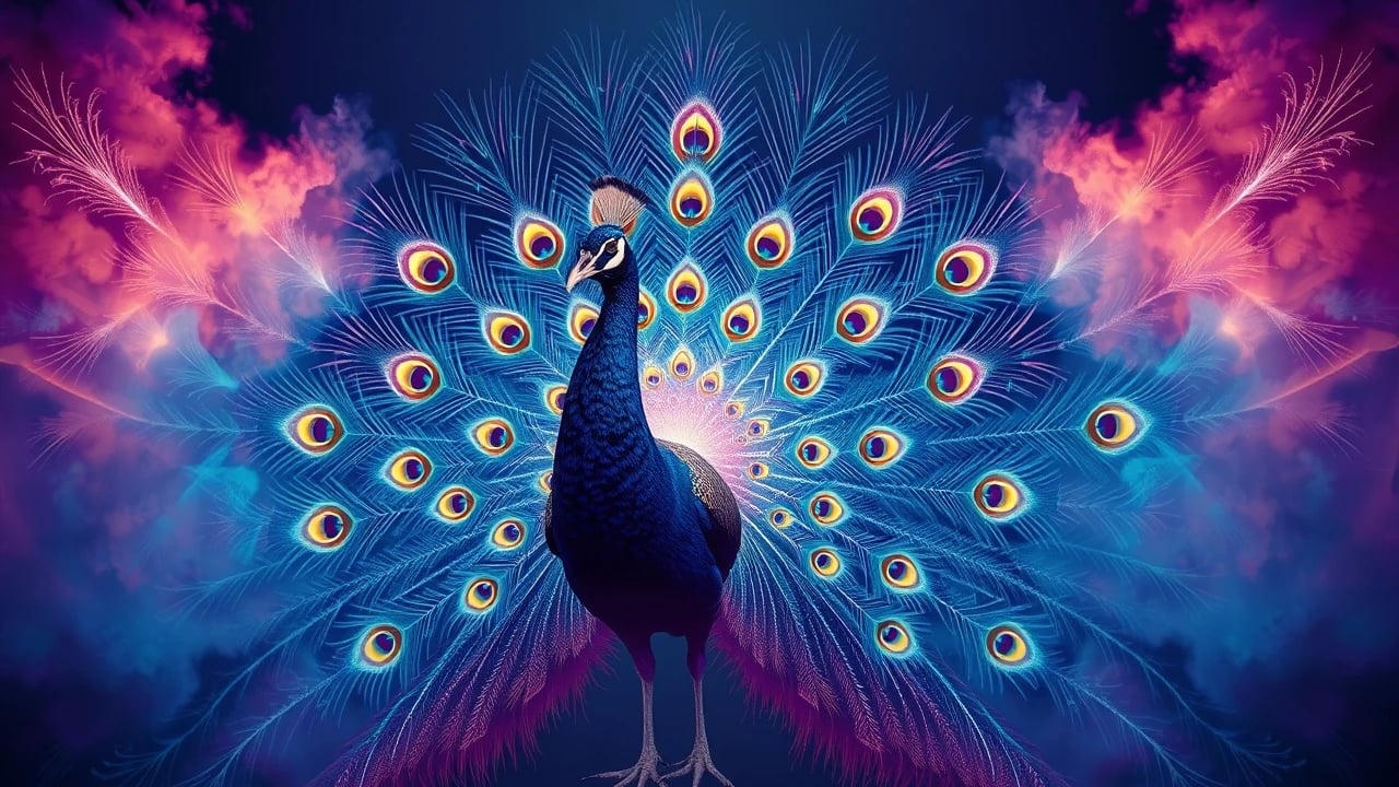 Symbolic dream image: Peacock