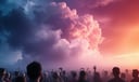 Crowd dream symbol meaning - Symbol of collective identity, social tension, and the search for self within the many.