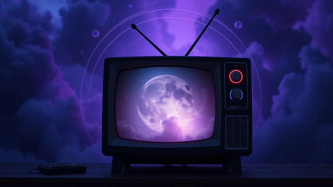 Symbolic dream image: TV