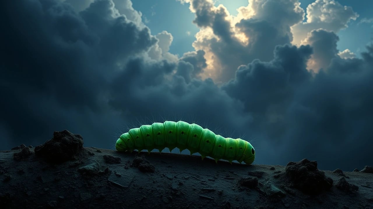 Symbolic dream image: Caterpillar
