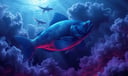 Fish dream symbol meaning - Symbol of hidden wisdom, spiritual nourishment, and transformation.