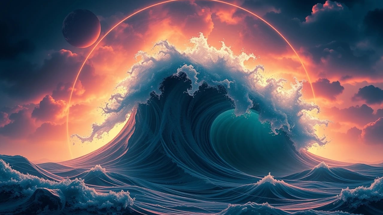 Symbolic dream image: Tsunami