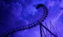 Roller Coaster dream symbol meaning - Symbol of emotional turbulence, surrender, and the cycles of transformation.