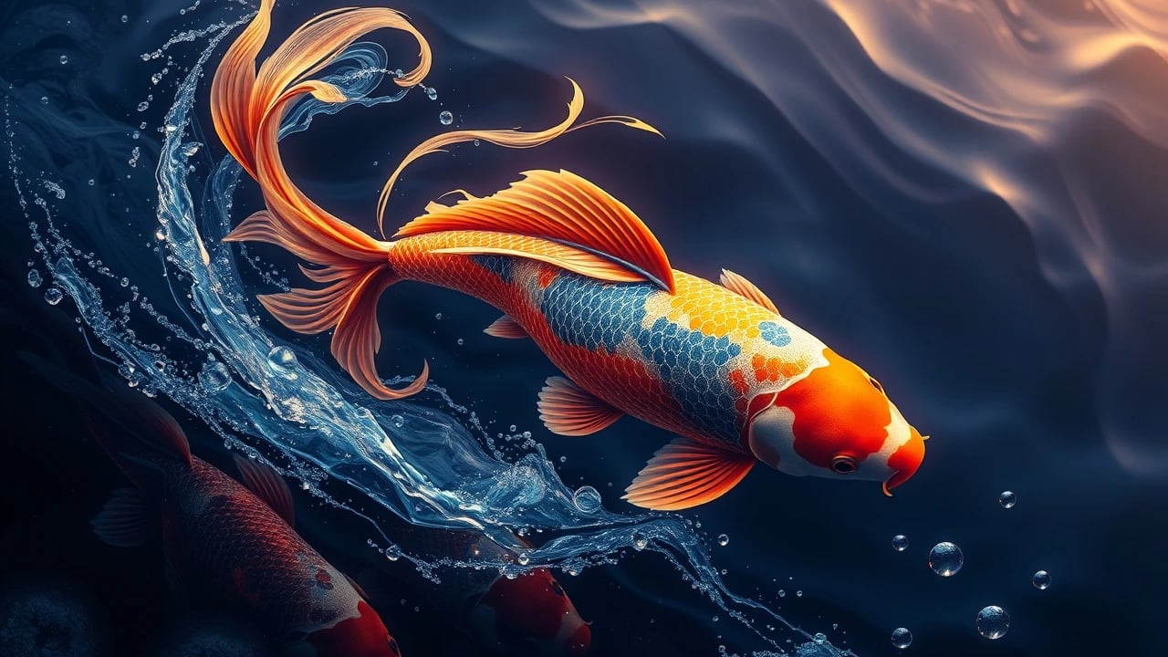 Symbolic dream image: Koi Fish