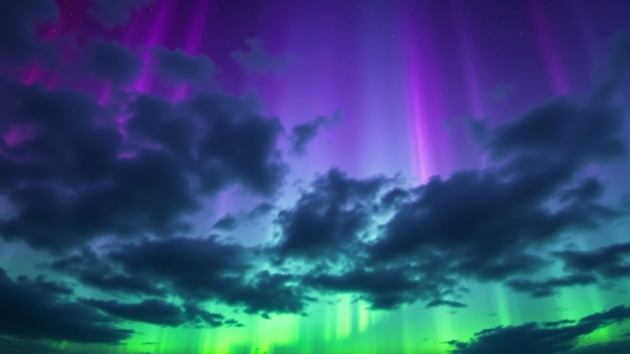 Symbolic dream image: Aurora Borealis
