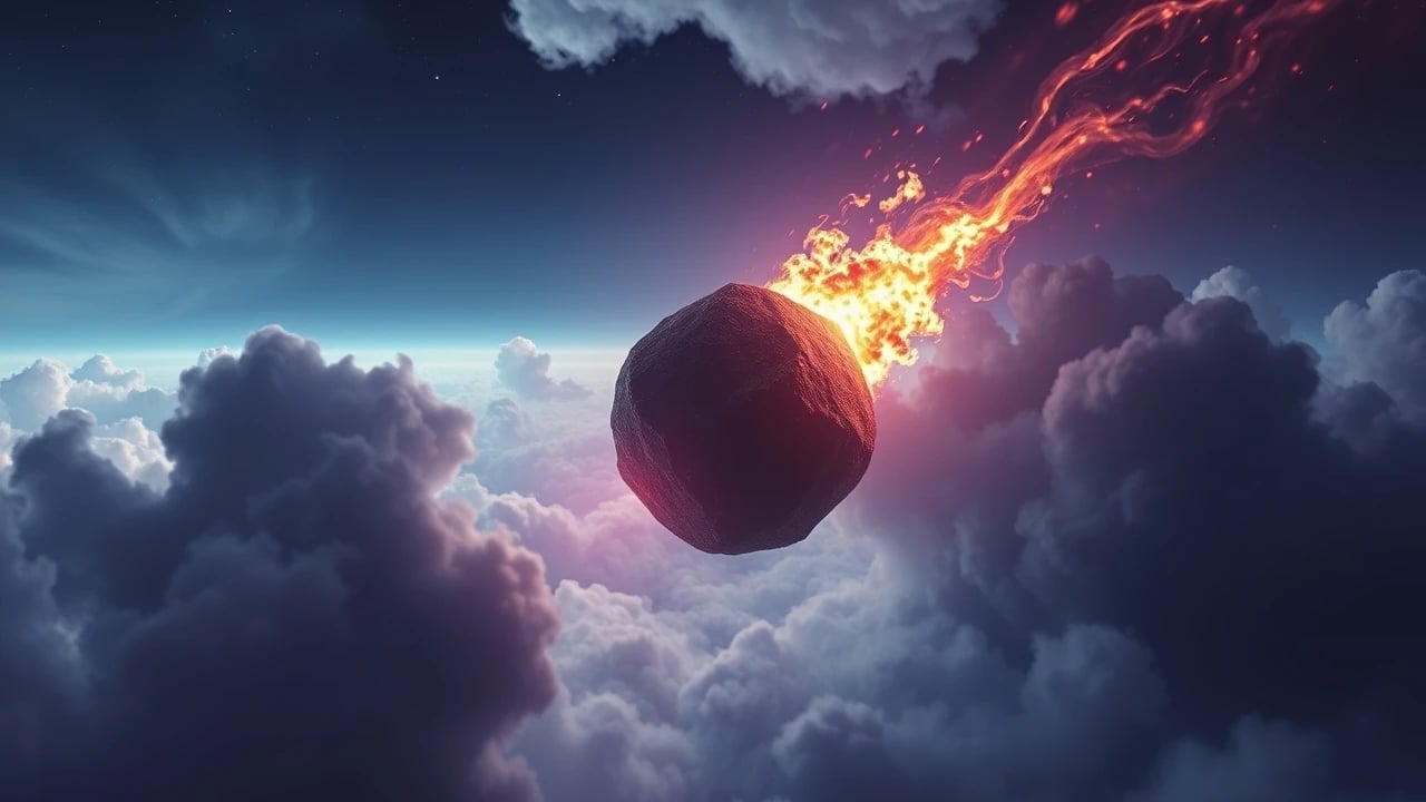 Symbolic dream image: Asteroid
