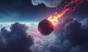 Asteroid dream symbol meaning - Symbol of disruption, existential anxiety, and transformative awakening.