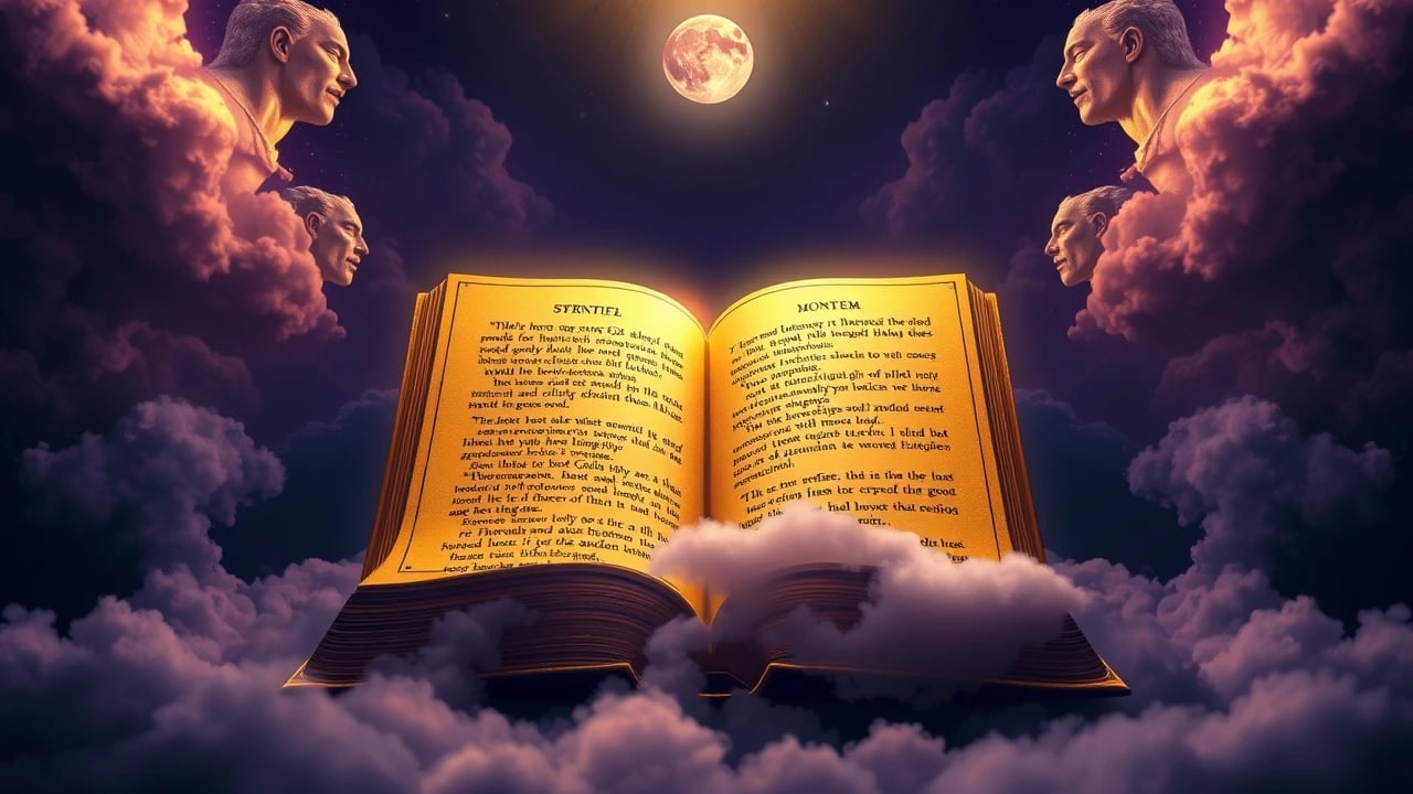 Symbolic dream image: The Bhagavad Gita