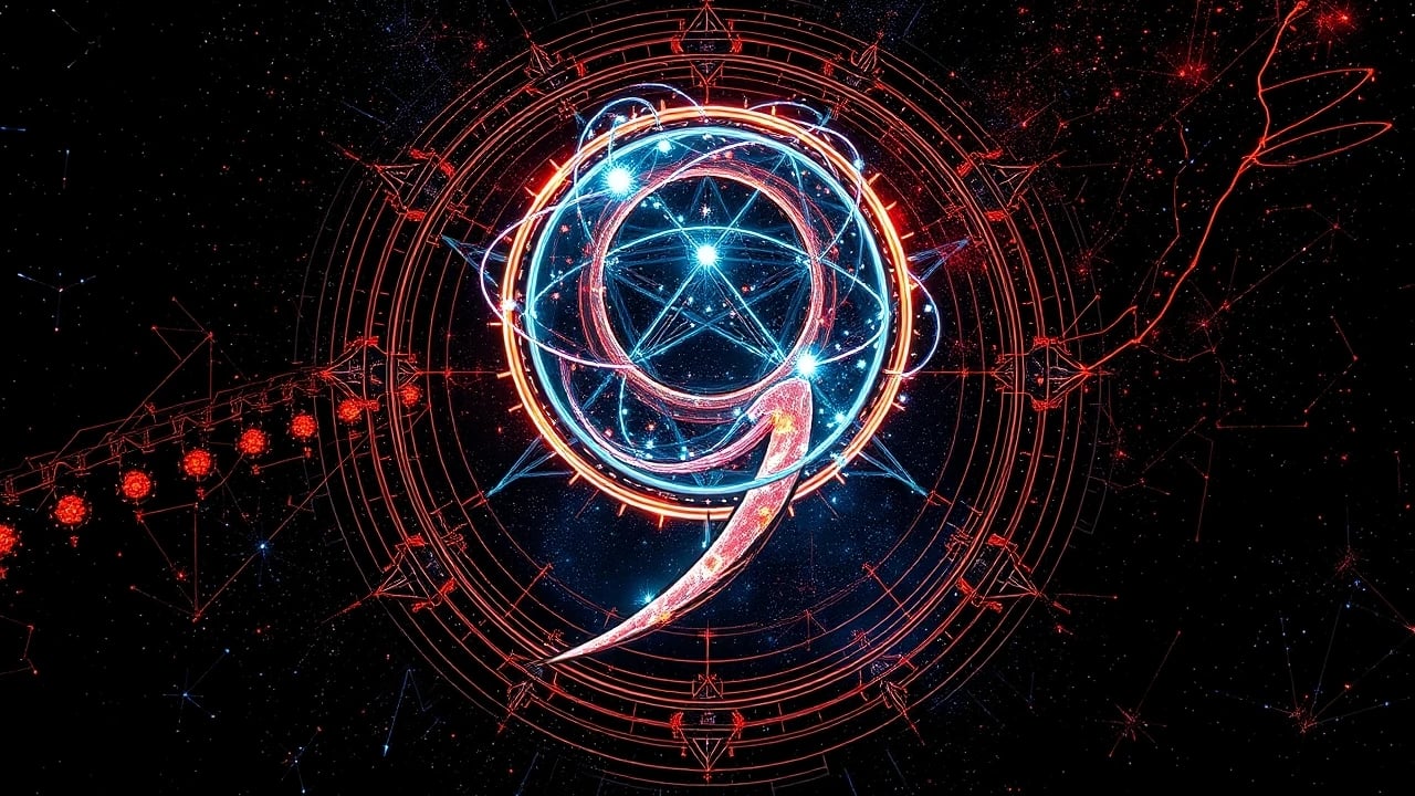 Symbolic dream image: Number 9