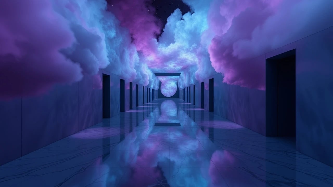 Illustration for The Mirror Corridor