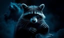 Raccoon dream symbol meaning - Symbol of hidden motives, adaptability, and the dance between deception and revelation.