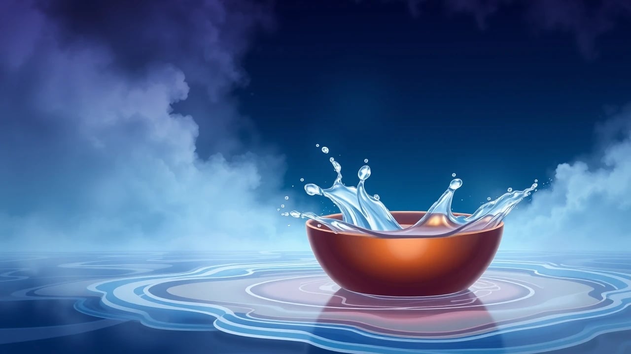 Symbolic dream image: Overflow