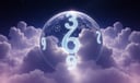 Number dream symbol meaning - Symbol of order, cosmic law, and encoded meaning.