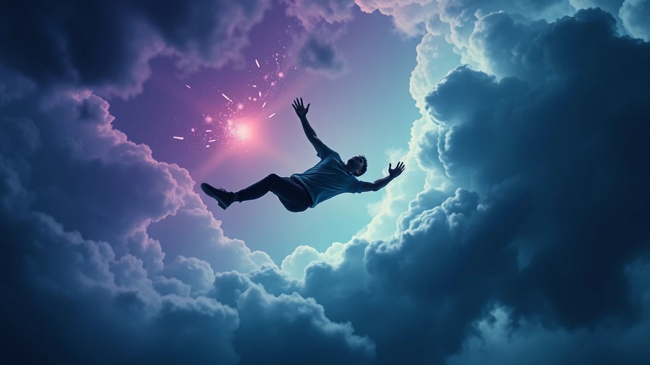 Symbolic dream image: Falling