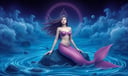 Mermaid dream symbol meaning - Symbol of alluring mystery, emotional depth, and the tension between conscious and unconscious realms.