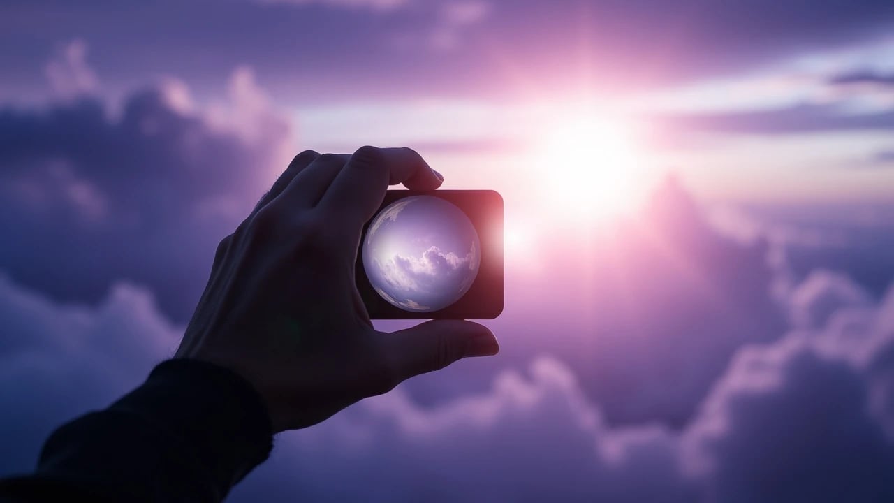 Symbolic dream image: Taking a Picture