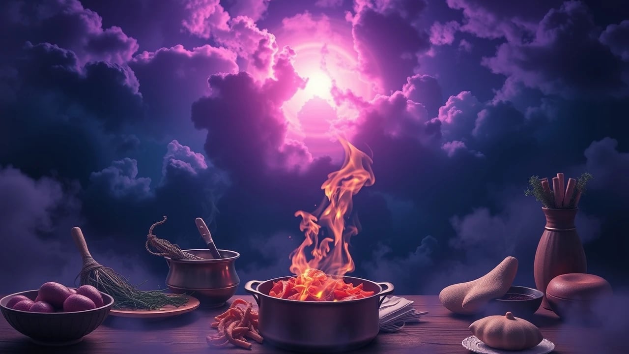 Symbolic dream image: Cooking