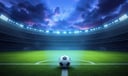 Football dream symbol meaning - Symbol of striving, teamwork, and the contest between fate and will.
