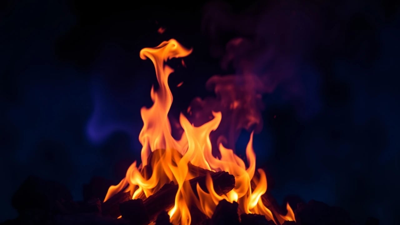 Symbolic dream image: Fire