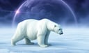 Polar Bear dream symbol meaning - Symbol of endurance, primal power, and spiritual solitude.