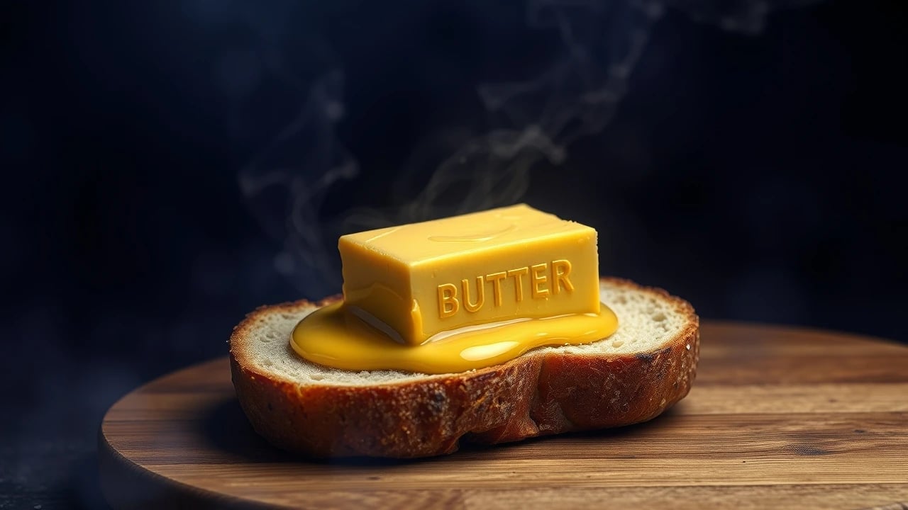 Symbolic dream image: Butter